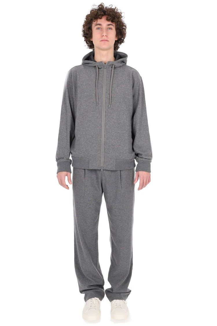 Herno Viscose-Blend Hooded Sweatshirt