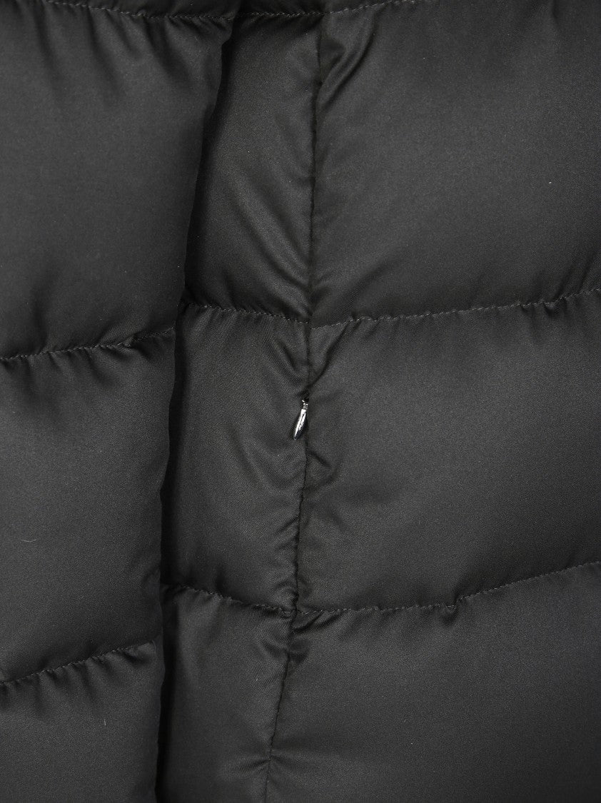 Herno A-Line Arendelle Faux Fur Coat With Structured Silhouette