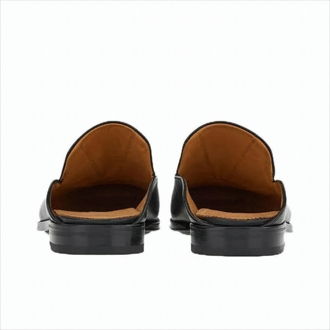 Salvatore Ferragamo Black Slip-On Loafers