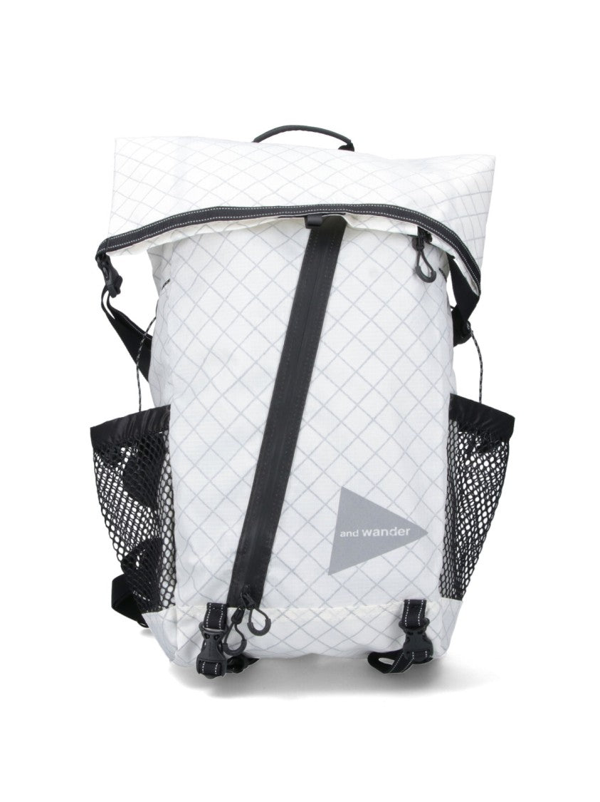 And Wander White Functional Ecopack 18L Fabric Backpack