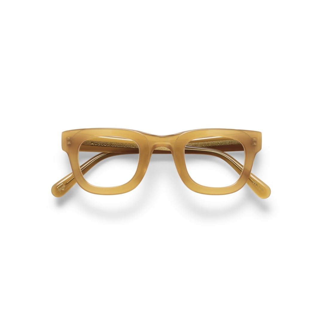 Moscot Or-Fri-O Fritz Translucent Acetate Square Frame Eyeglasses