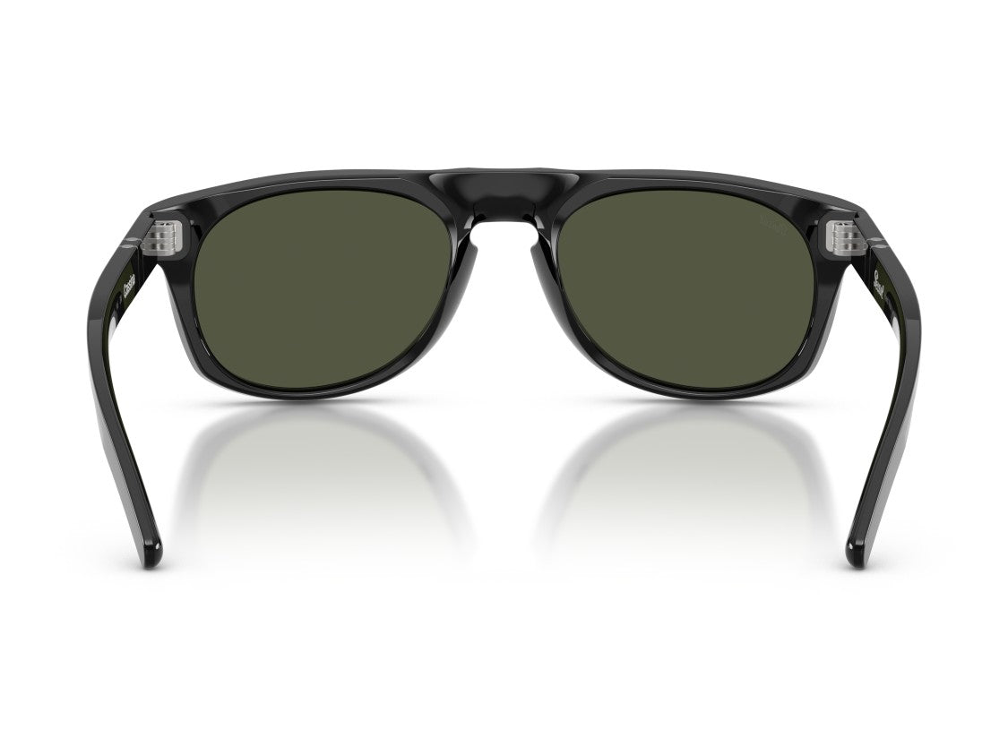Persol Silver 0Po3401s Acetate Square Sunglasses