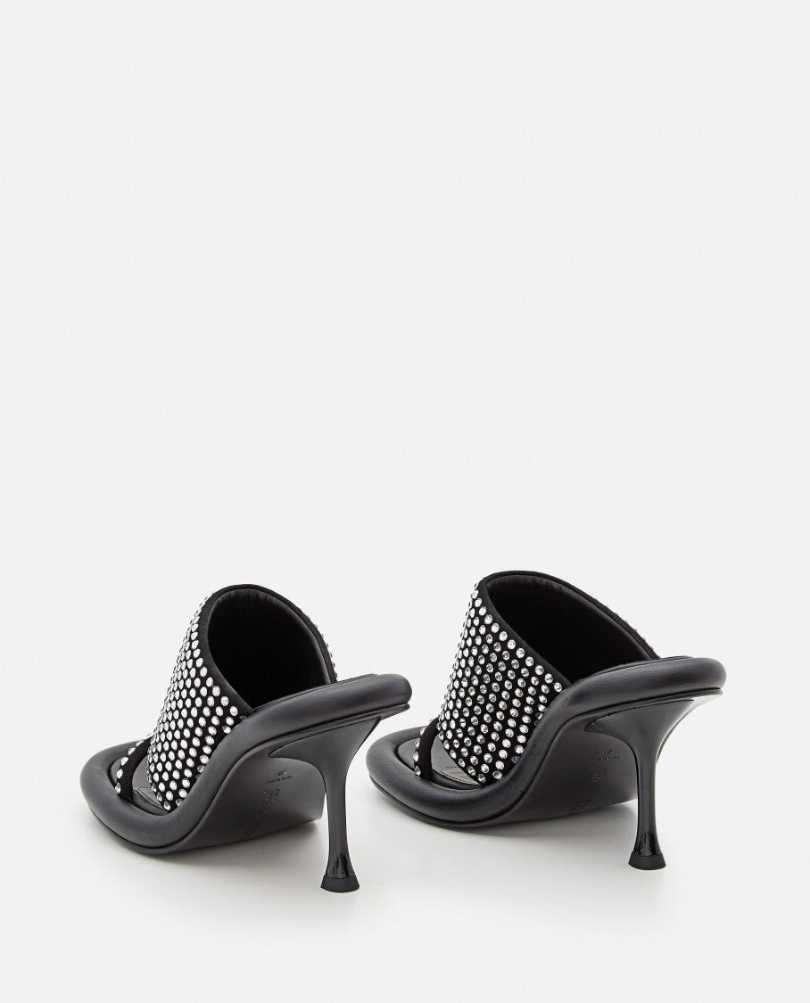 J. W. Anderson 90Mm Bumper Rhinestone Mules