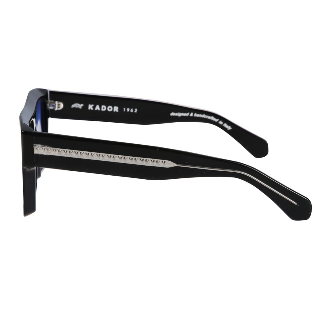 Kador Blue Bandit 1 Gradient Oversized Square Sunglasses