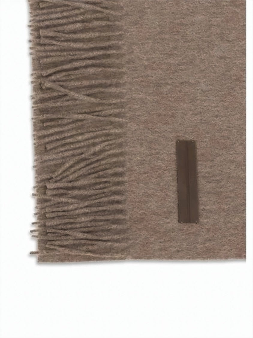 Ermenegildo Zegna Finely Woven Cashmere Scarf With Subtle Fringing