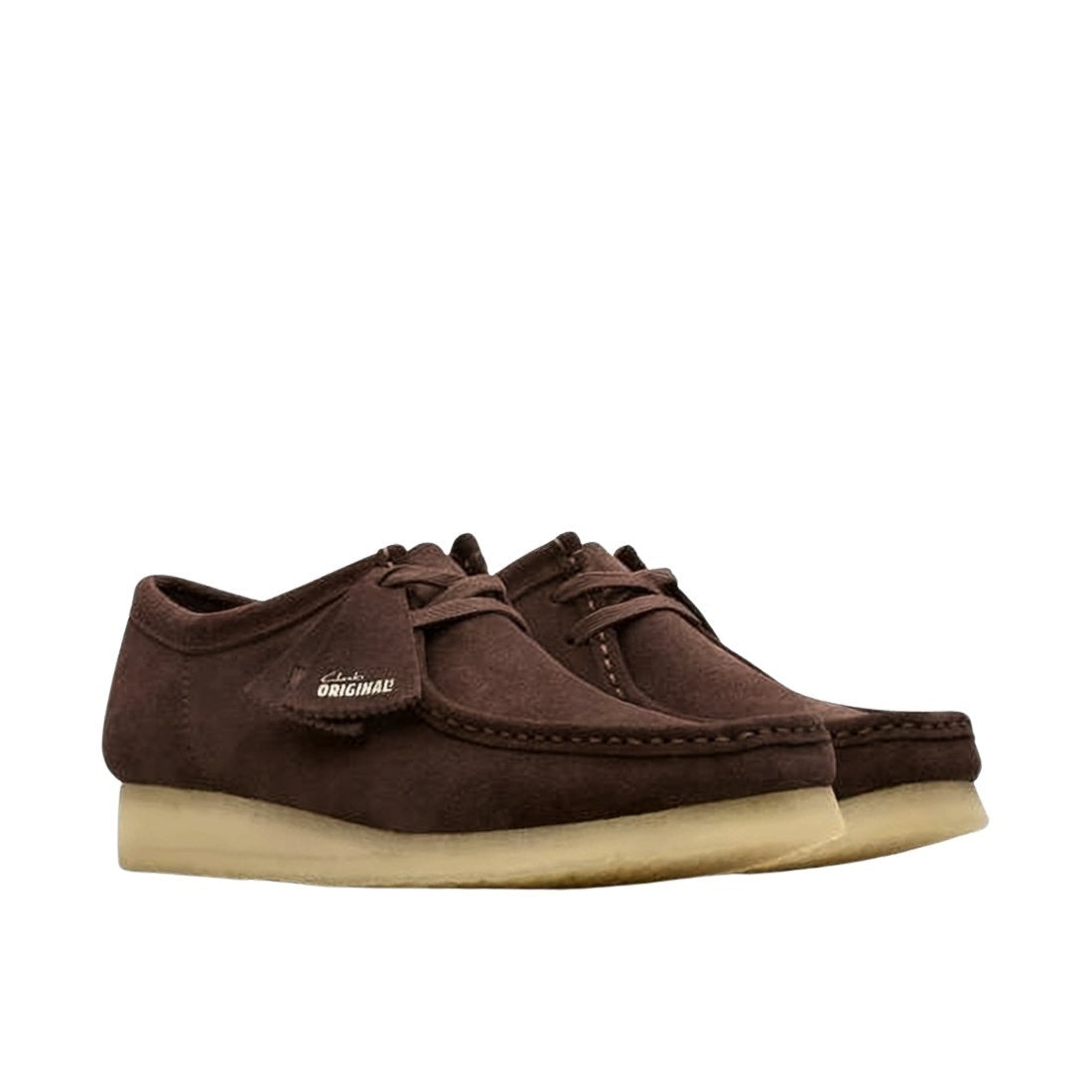 Clarks Moccasin-Inspired Brown Suede Loafers