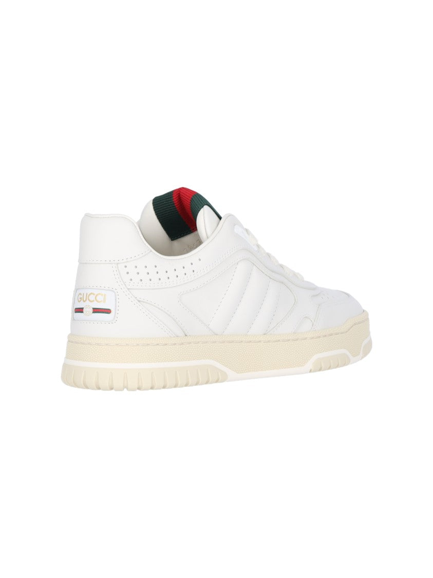 Gucci Re-Web' Sneakers – White