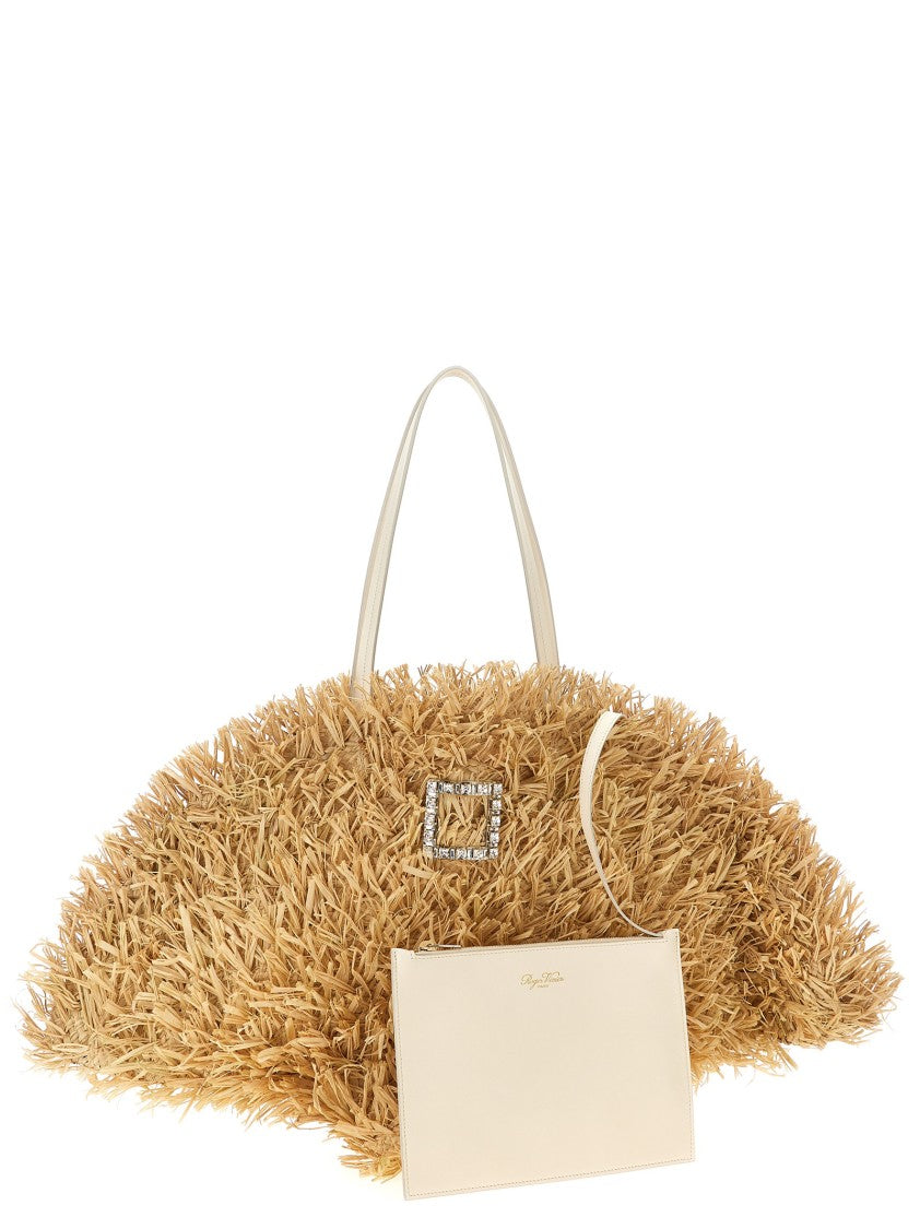 Roger Vivier 'Tres Vivier Panier Large' Shopping Bag