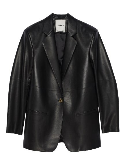 Aeron Mercedes - Classic Leather Blazer