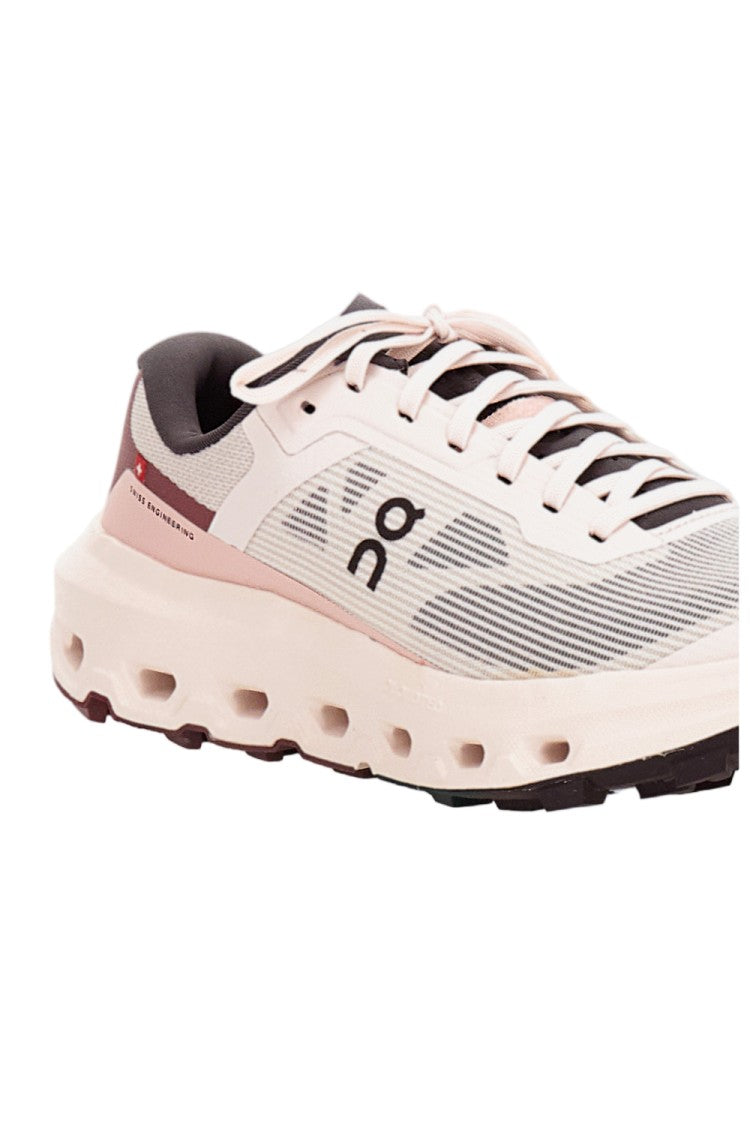 On Running Pink Cloudvista 3 Mesh Sneakers