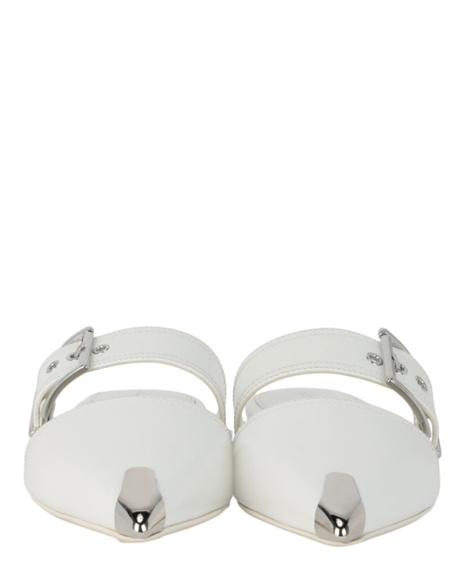 Alexander Mcqueen Punk Leather Flats