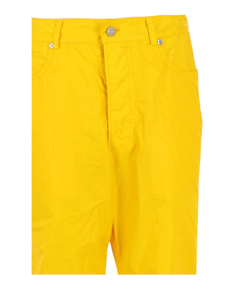 Ferragamo Button-Fly Nylon Pants