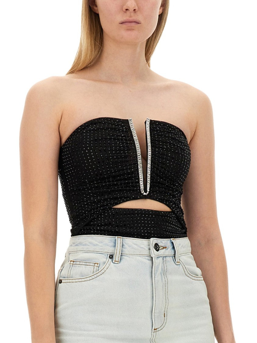 Self-Portrait Jersey Top