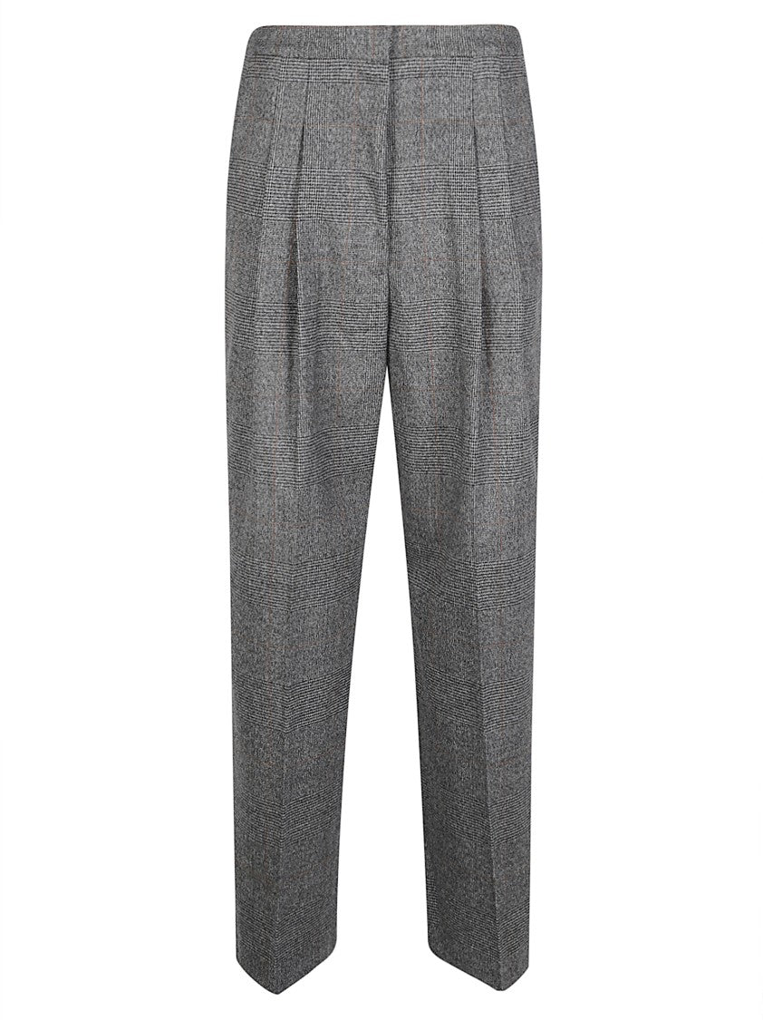 Pt Torino Grace Tailored Virgin Wool-Blend Straight-Leg Pants