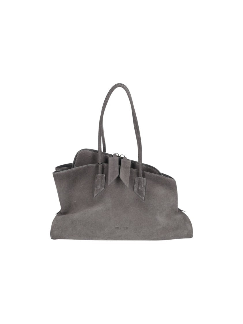 The Attico La Passeggiata Medium Sculptural Slouchy Shoulder Bag
