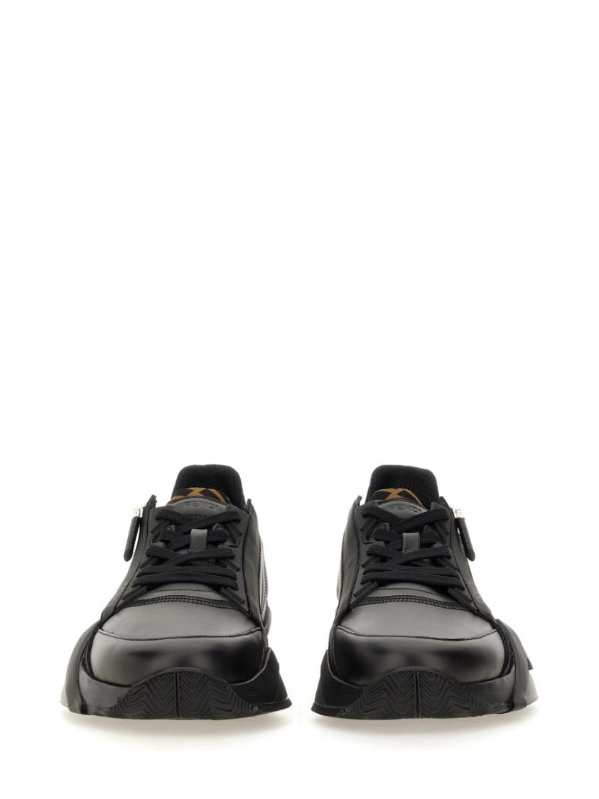 Fendi Fendi Flow Low-Top Leather Sneakers