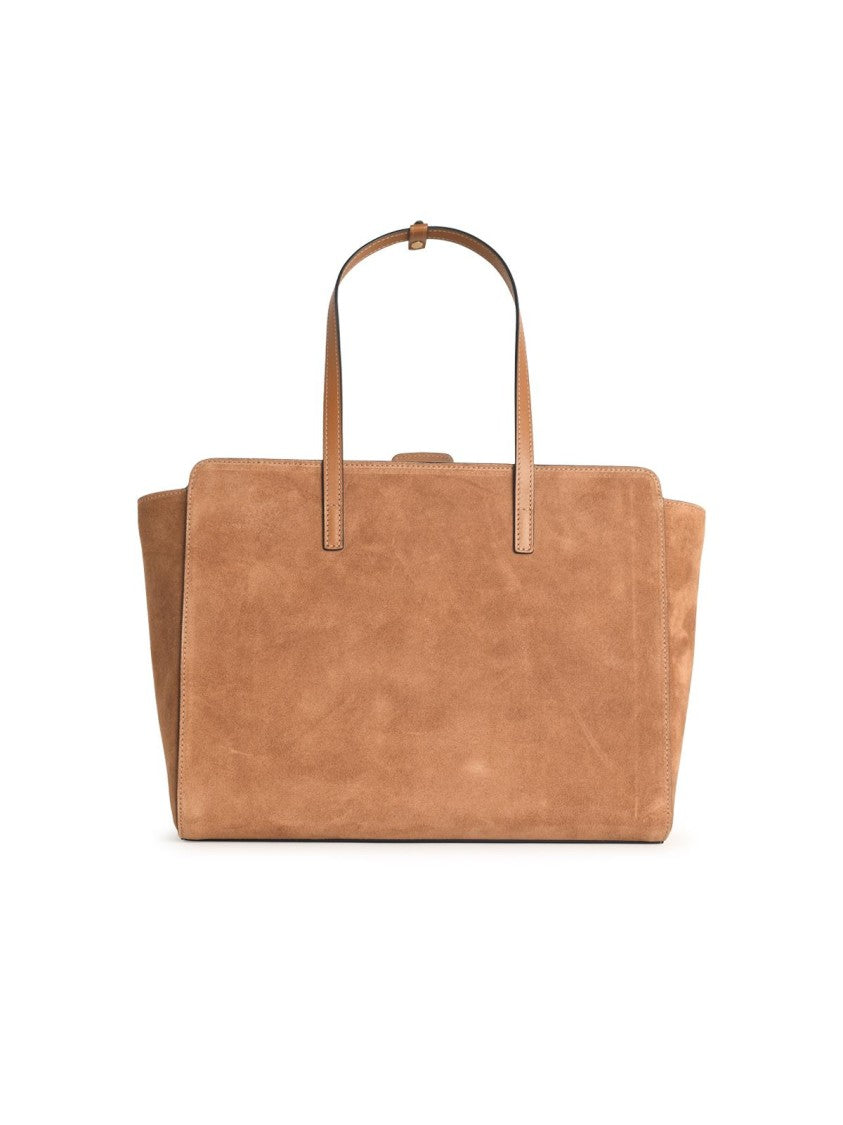 Hidesins 'Flap' Cognac Leather Bag