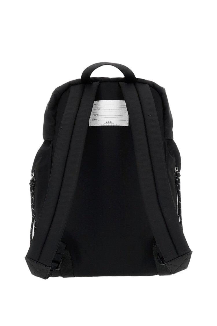 A.P.C. Trek 2.0 Backpack With Flap Closure And Padded Support