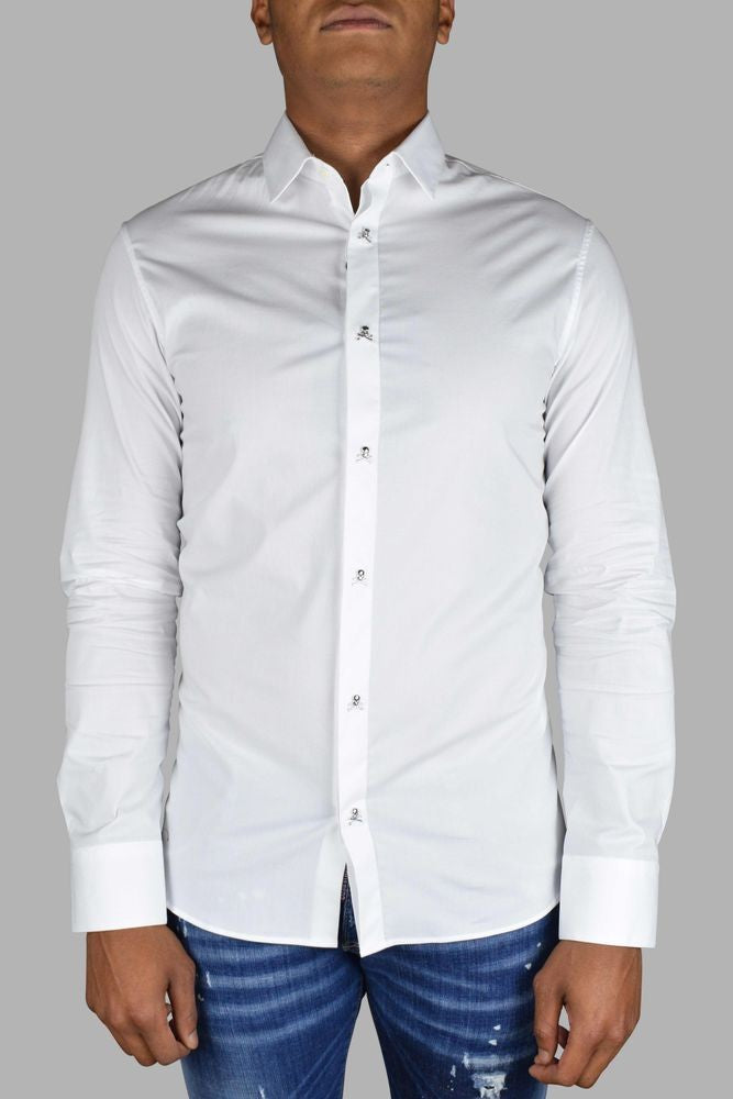 Philipp Plein Ls Skull Shirt