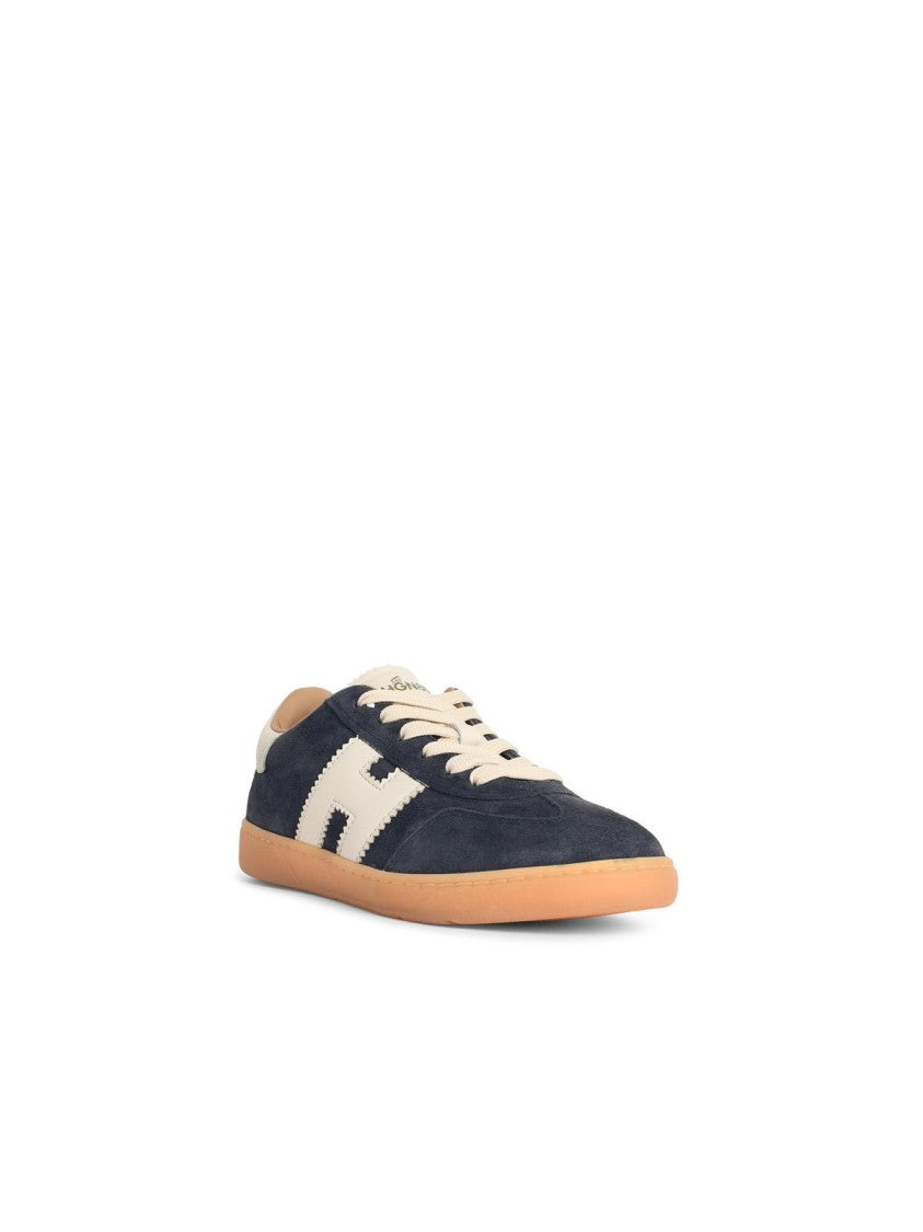 Hogan 'Cool' Blue Suede Sneakers