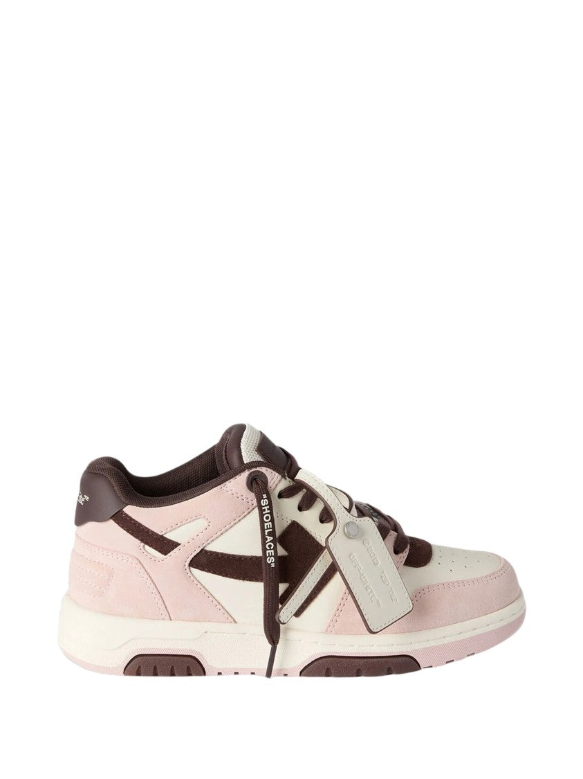 Off-White Out Of Office Perforated Leather Low-Top Sneakers