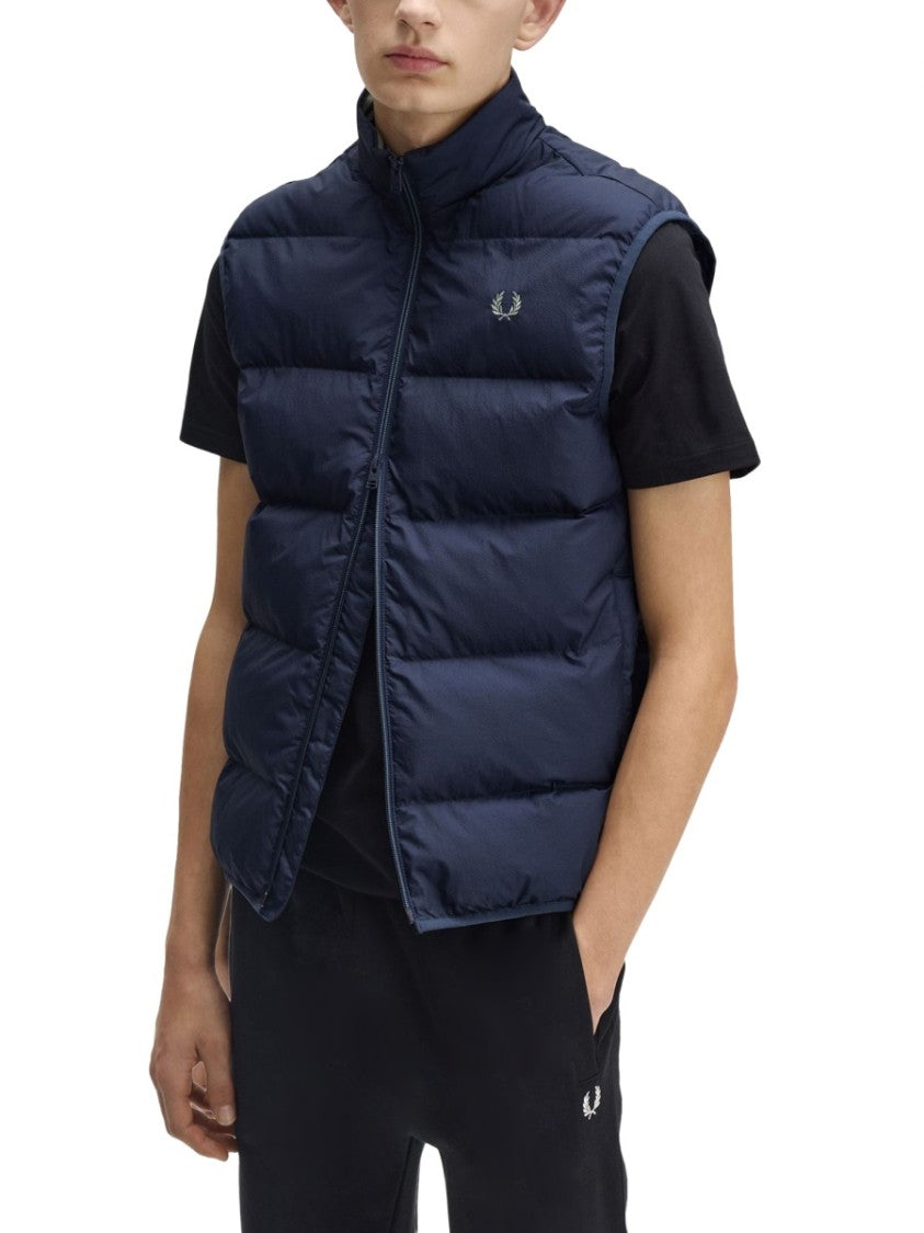 Fred Perry Quilted Padded Vest