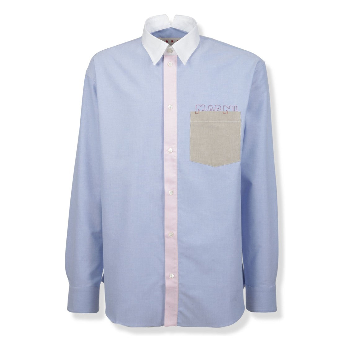 Marni Logo Pocket Button-Up Shirt