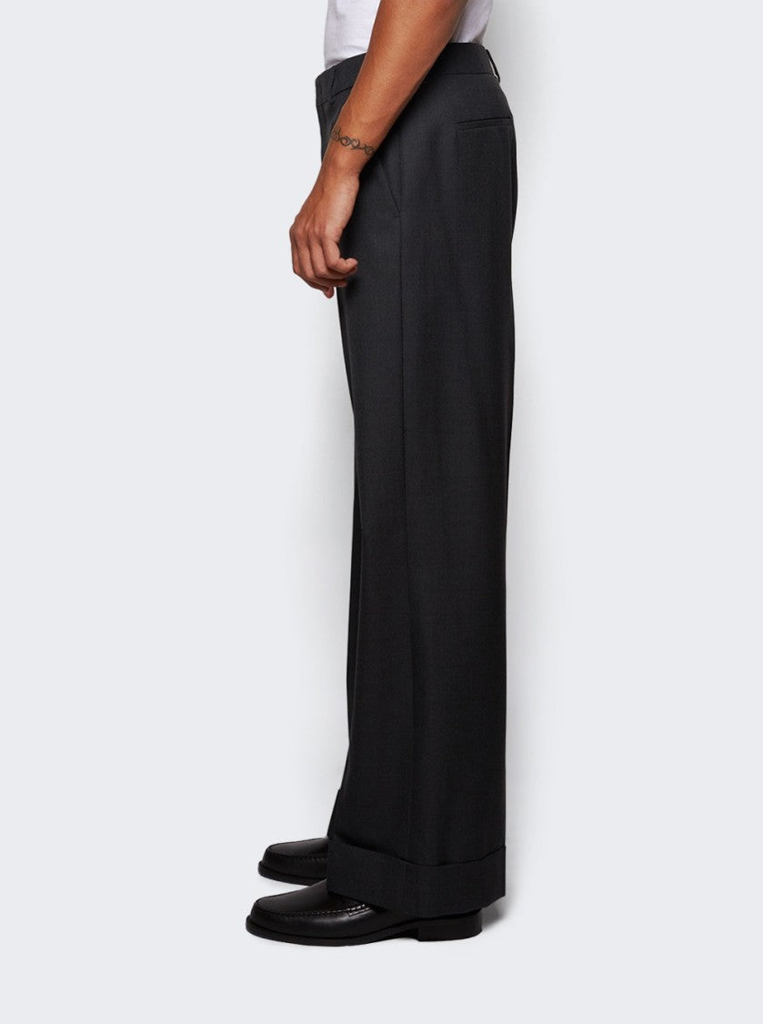 Valentino Pantalone | Collection | Melange Wool Gabardine
