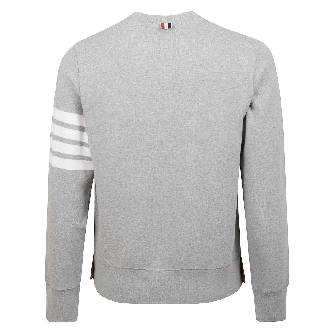 Thom Browne Long-Sleeve 4-Bar Cotton Sweater