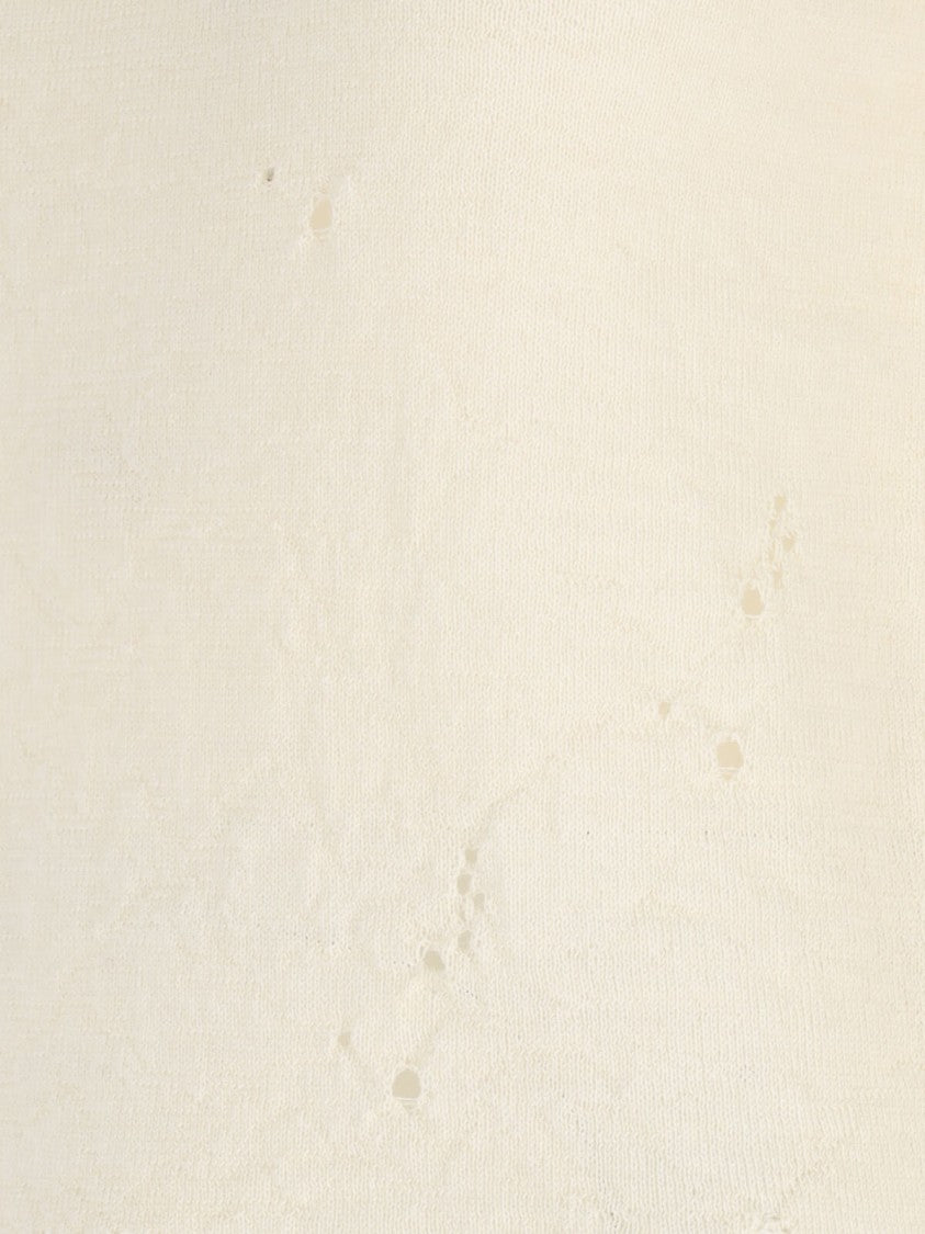 Mm6 By Maison Margiela Numeric Sweater – Ivory