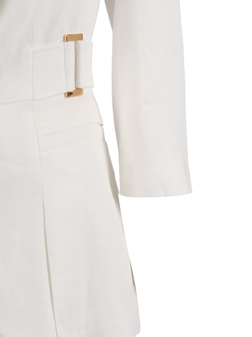 Elisabetta Franchi Structured Notched Tailored Jacket