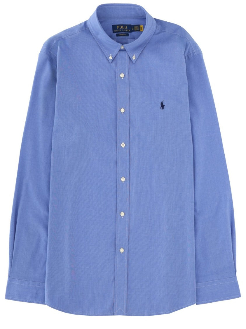 Polo Ralph Lauren Tailored Cotton-Blend Long-Sleeve Shirt