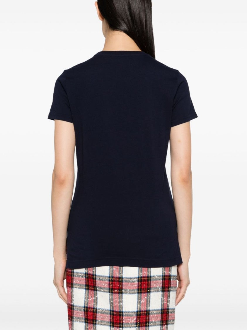 Vivienne Westwood Midnight Blue Cotton Jersey T-Shirt