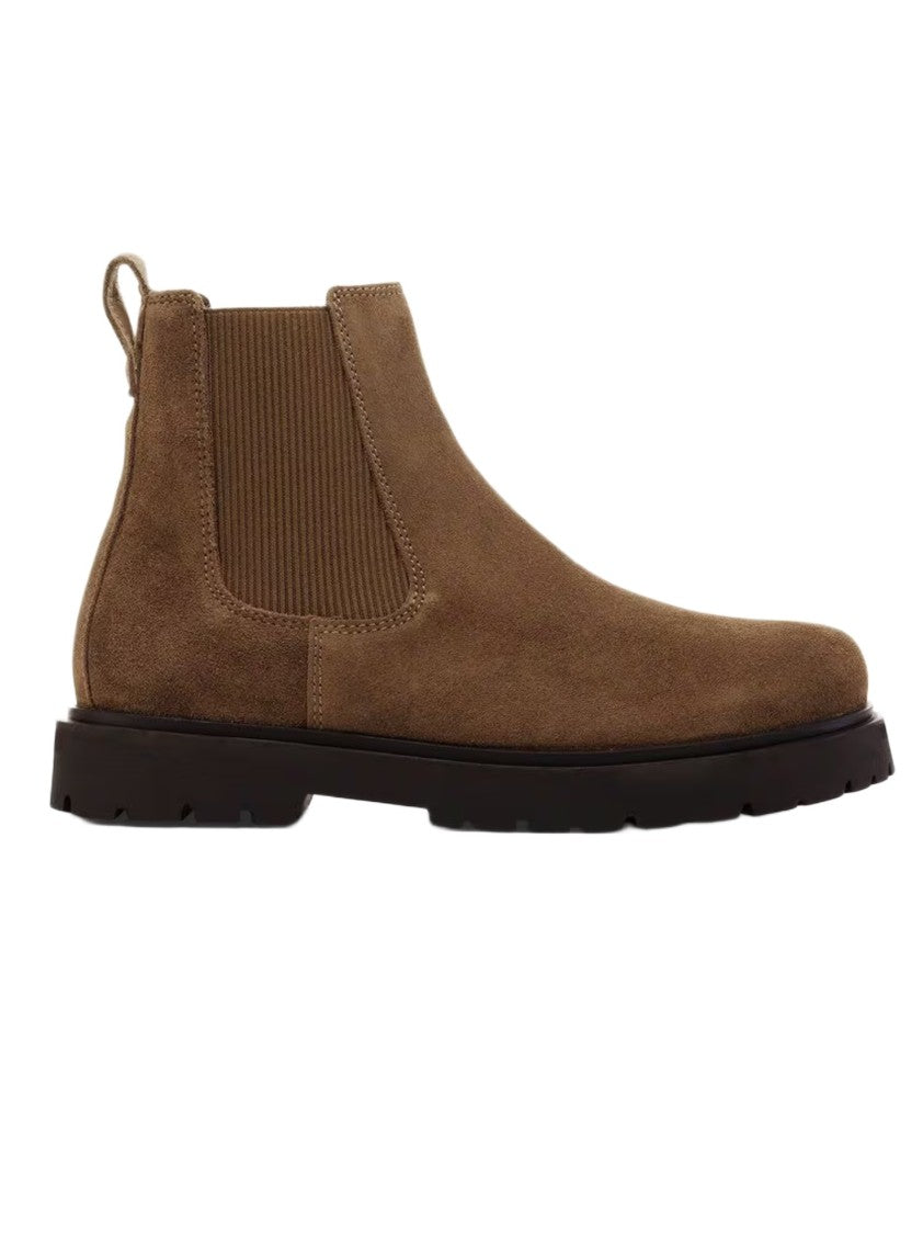 Birkenstock Refined Chelsea Boot With Soft Suede Upper