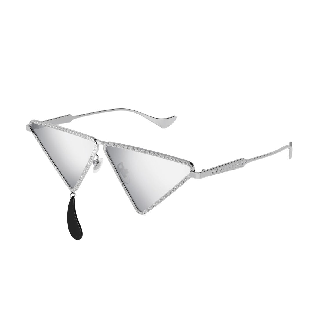 Gucci Gg1252s Triangular Lens Sunglasses