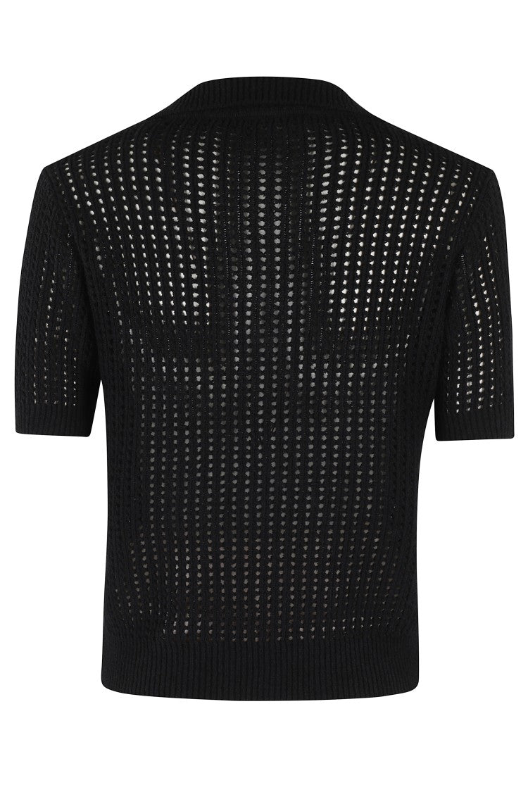 Roberto Collina Mesh Polo Shirt