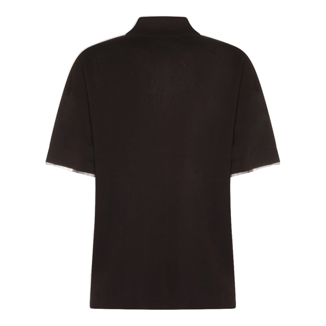 Fabiana Filippi Short-Sleeved Polo Top With Classic Collar