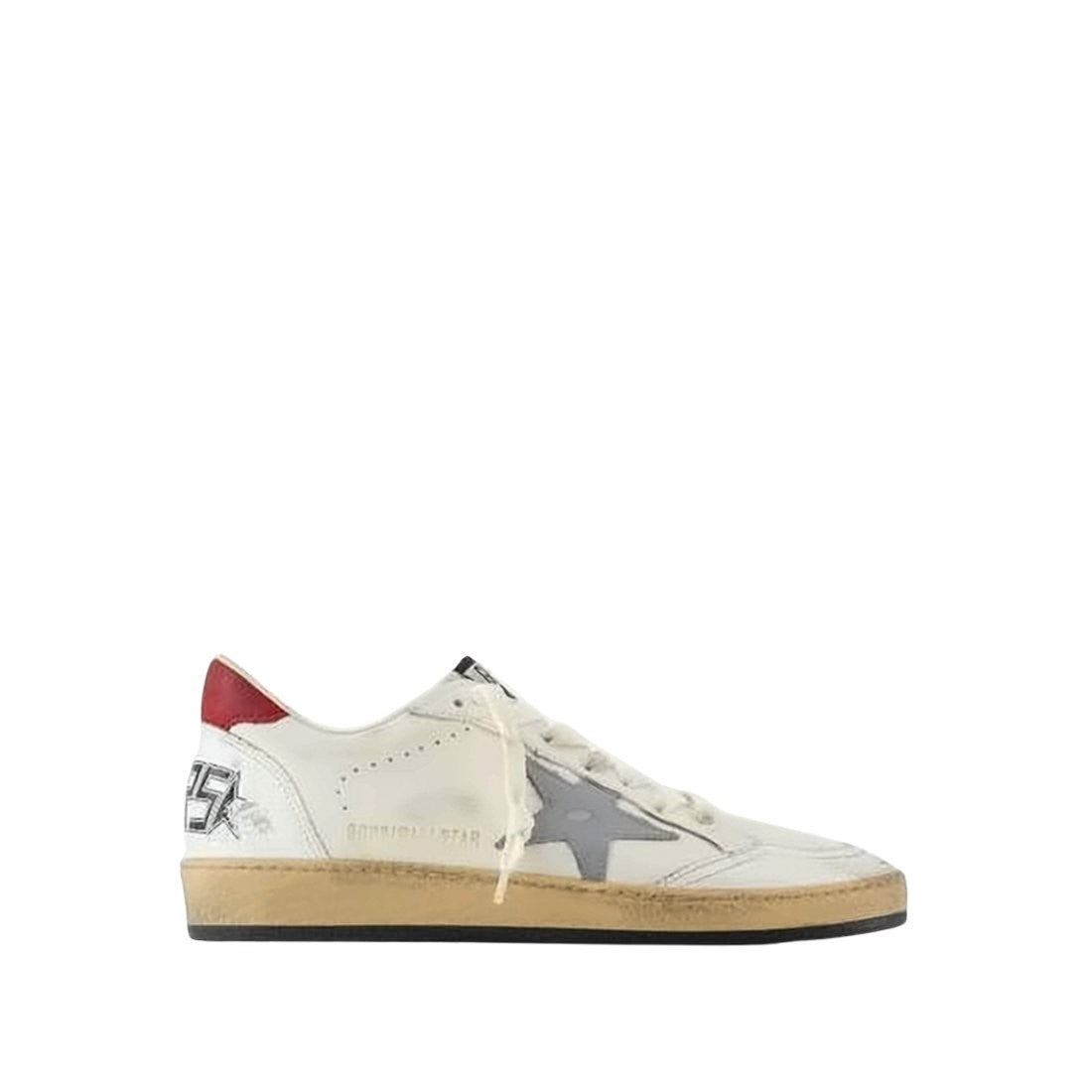 Golden Goose Vintage-Inspired Cream Napa Leather Sneakers