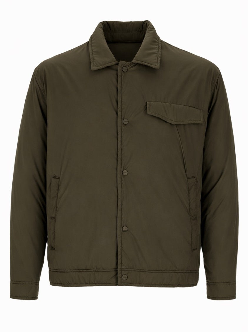 Herno Herno Minimalist Boxy Padded Bomber Jacket