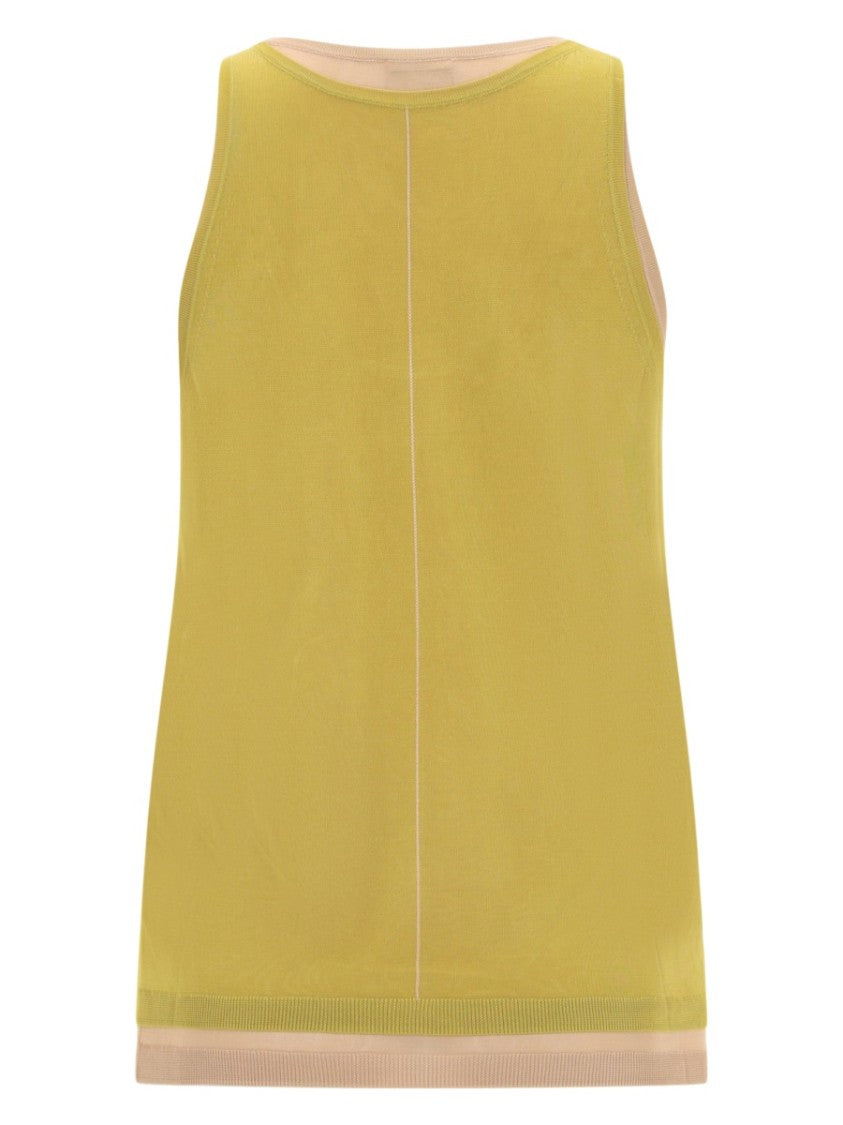 Paul Smith Sleeveless Scoop Neck Smooth Texture Tank Top