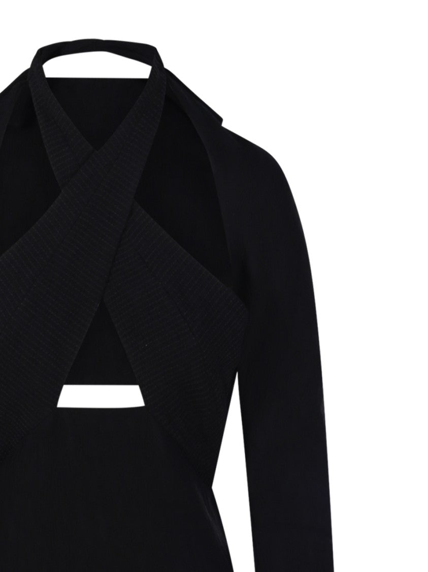 Johanna Ortiz Black Light Heart Ankle Dress