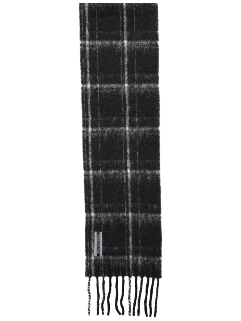 Our Legacy Plaid Alpaca-Wool Blend Scarf