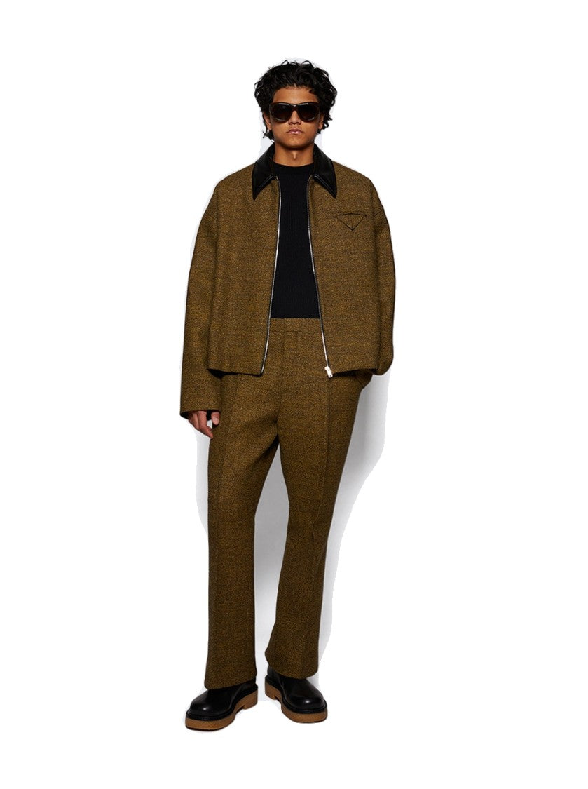 The Elder Statesman Heavy Delicash Crew Sweater Black