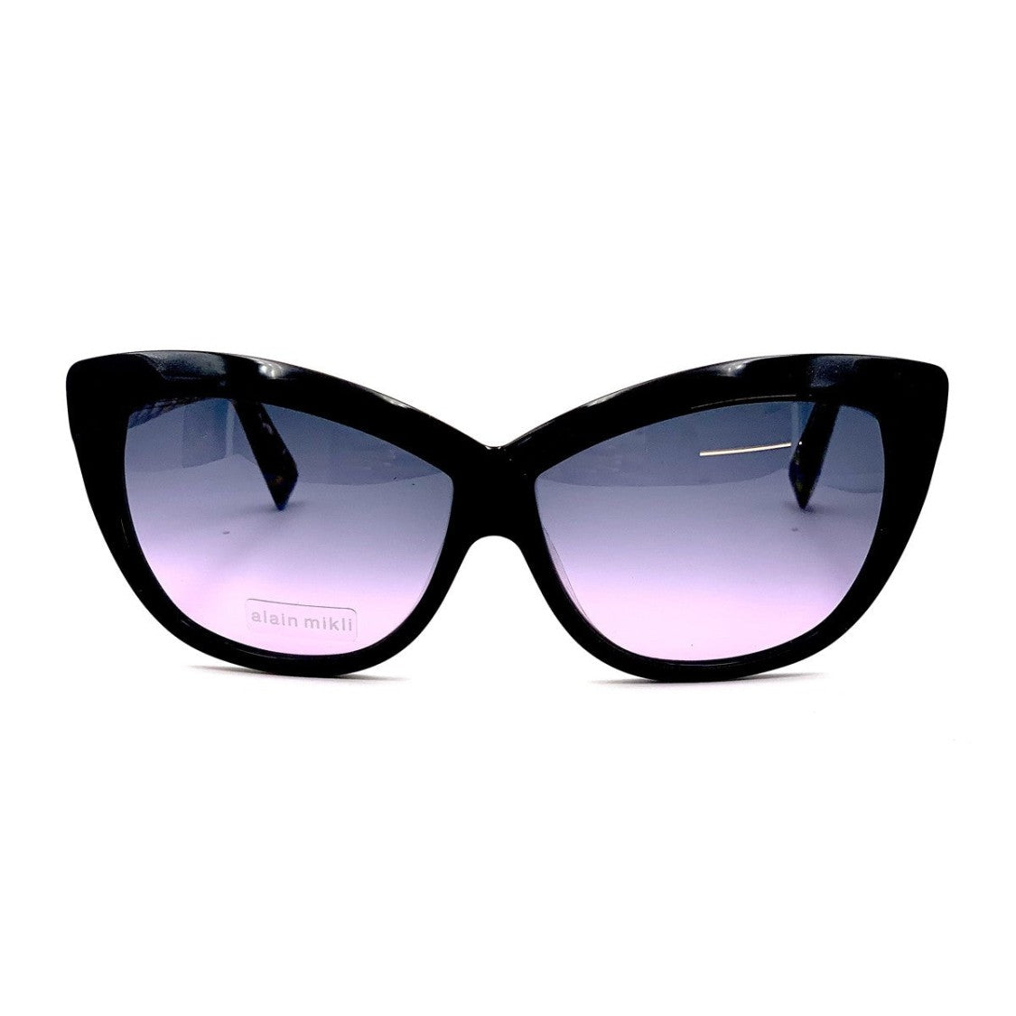 Alain Mikli Black Al1313 Acetate Cat-Eye Sunglasses