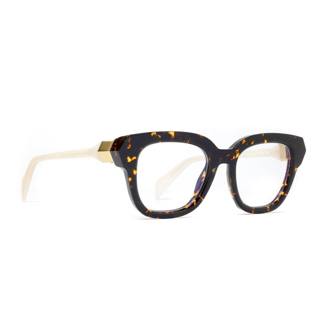 Siens Havana Creature 122 Acetate Square Sunglasses