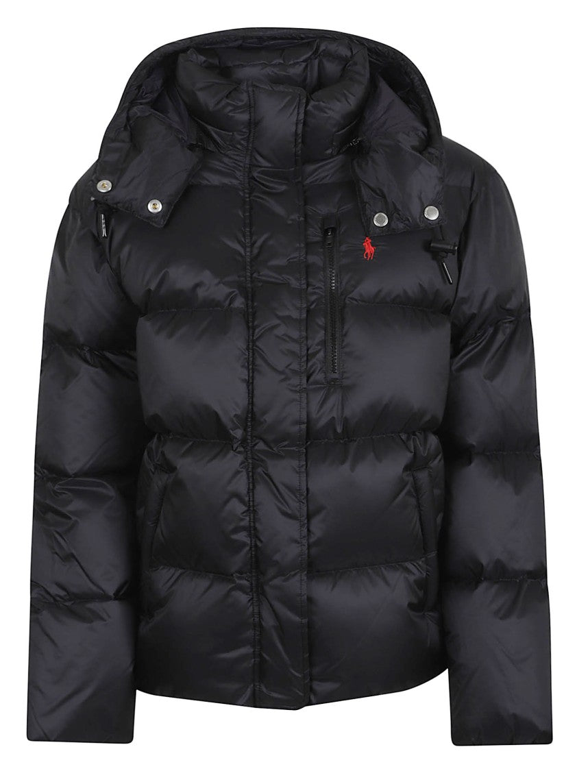 Polo Ralph Lauren Water-Repellent Quilted Down Jacket With Detachable Hood