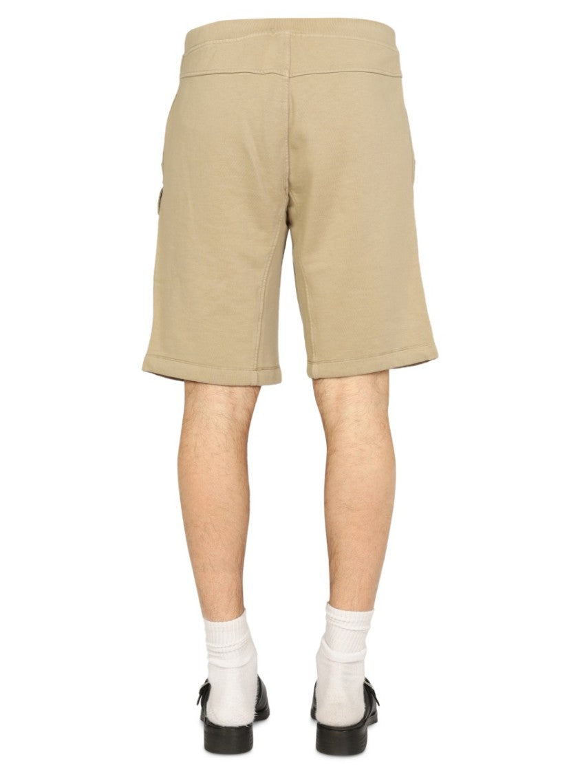 Ten C Bermuda Shorts With Elastic Waistband