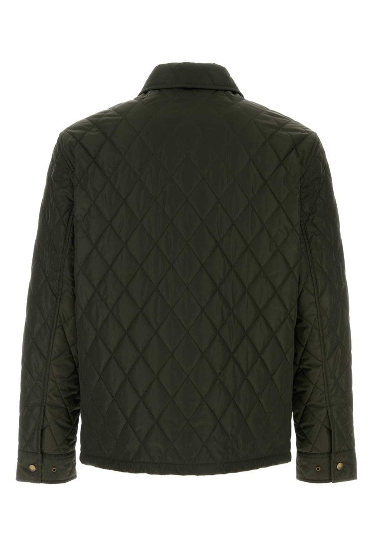 Burberry Olive Green Nylon Jacket