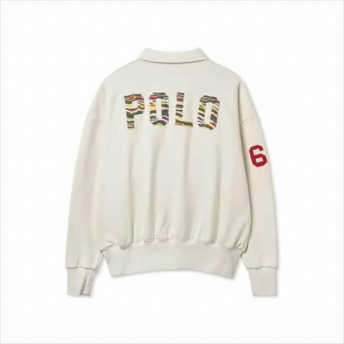 Polo Ralph Lauren Wave Graphic Long-Sleeve Polo Shirt