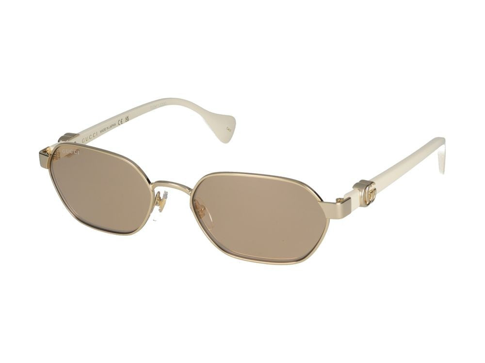 Gucci Sunglasses Gg1593s 002 Gold Ivory Pink 56/18/140